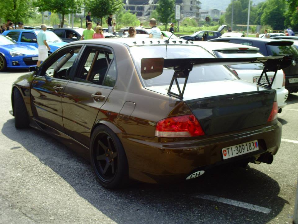 TI 309183, Mitsubishi Lancer Evolution 3rd gen Sedan (VII-IX) (CT9A), 2001–2007