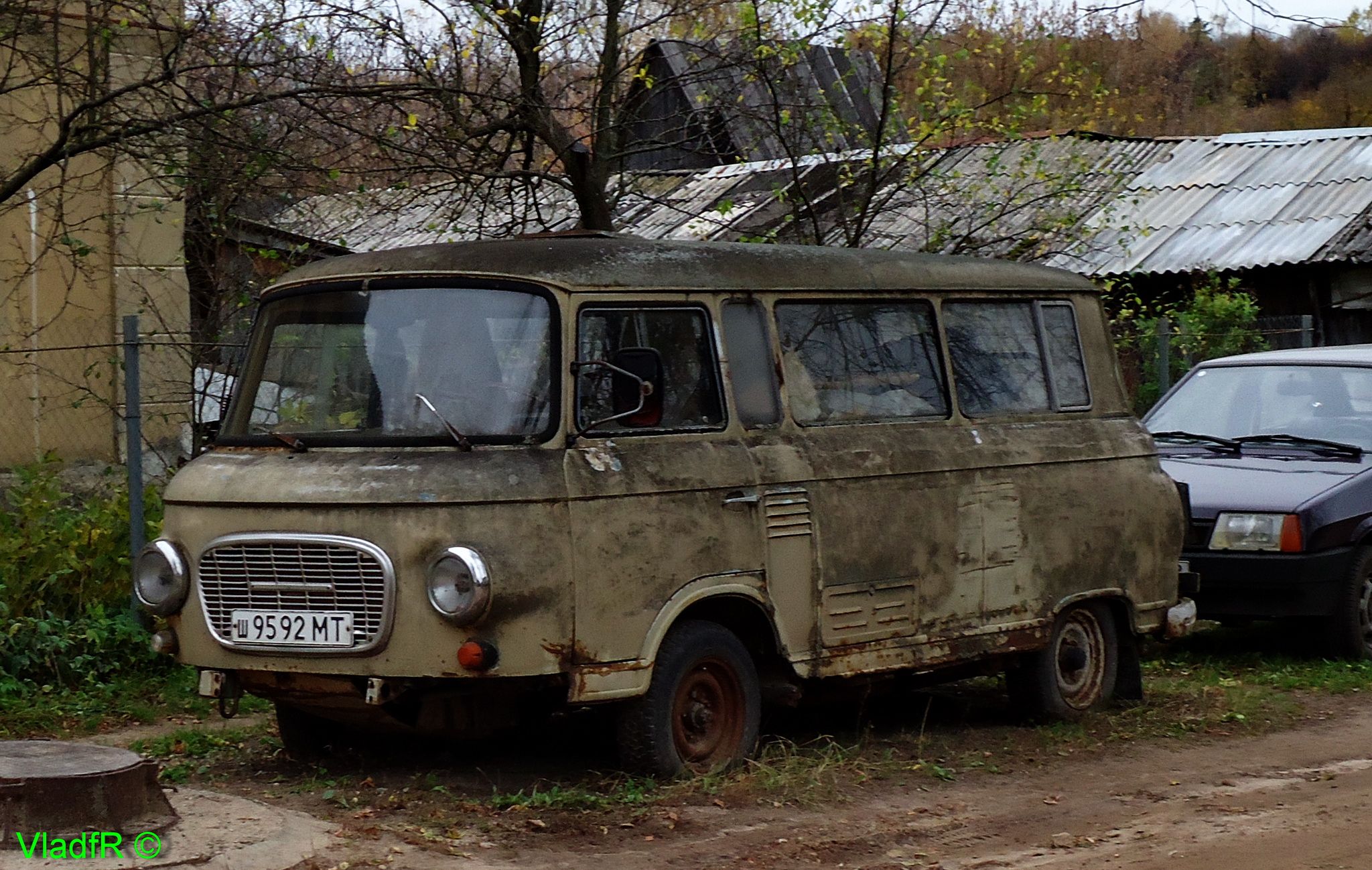 ш 9592 МТ, Barkas B1000 Van, 1961–1990