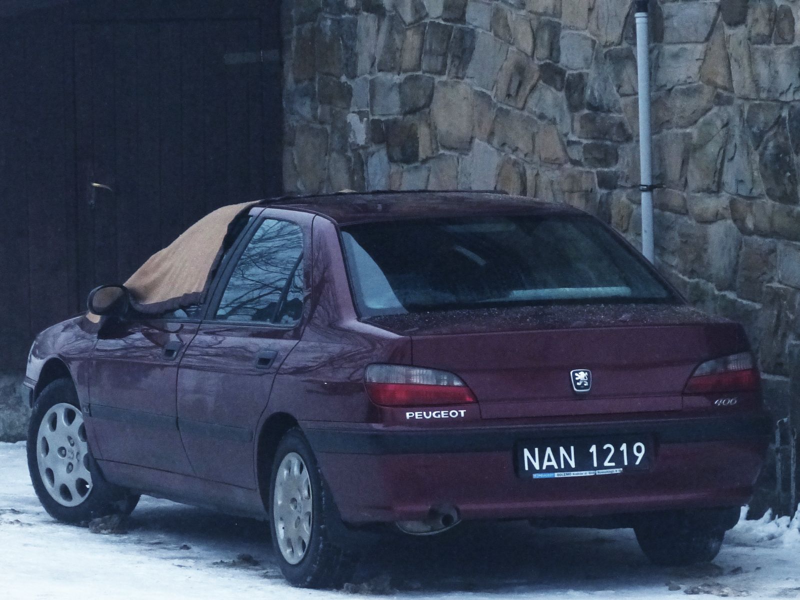 NAN 1219, Peugeot 406 1st gen Sedan (D83/D93), 1995–1999