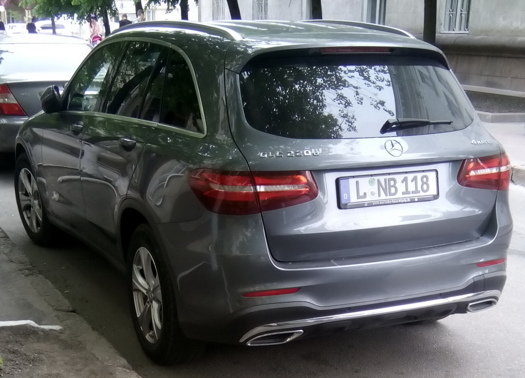 L NB 118, Mercedes-Benz GLC-Klasse 1st gen SUV (X253), 2015–2019