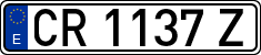 License plates of Spain, 1971 year series