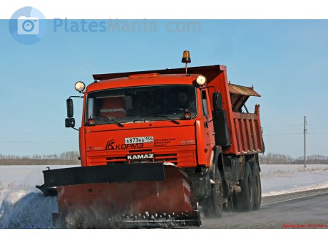 а873ва154, KamAZ 6511