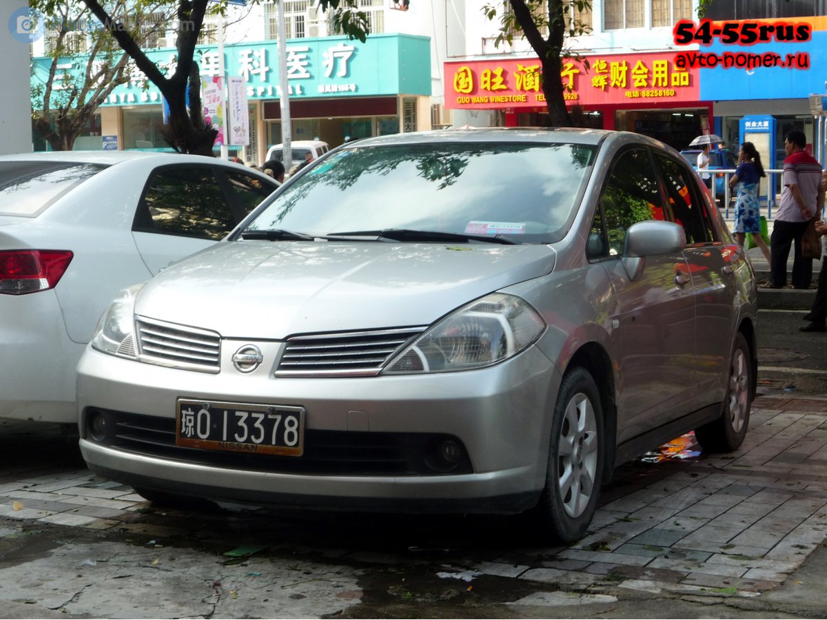 琼O·13378, Nissan Tiida 