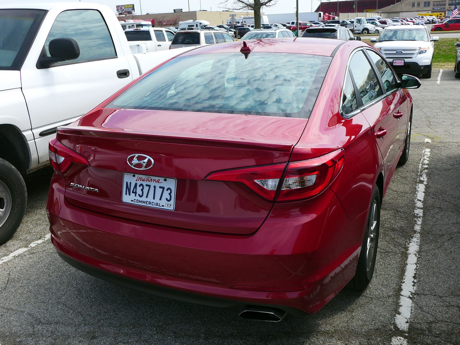 N437173, Hyundai Sonata 7th gen (LF), 2014–2018