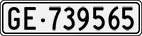 License plate of Switzerland, Cars