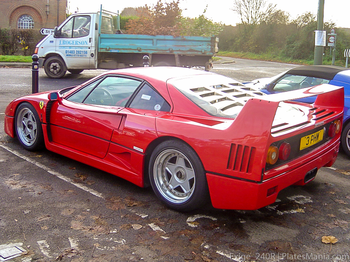 3PHW, Ferrari F40 1st gen (F120), 1987–1992