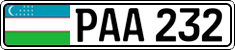 License plate of Uzbekistan, High authorities