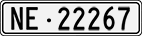 License plate of Switzerland, Cars