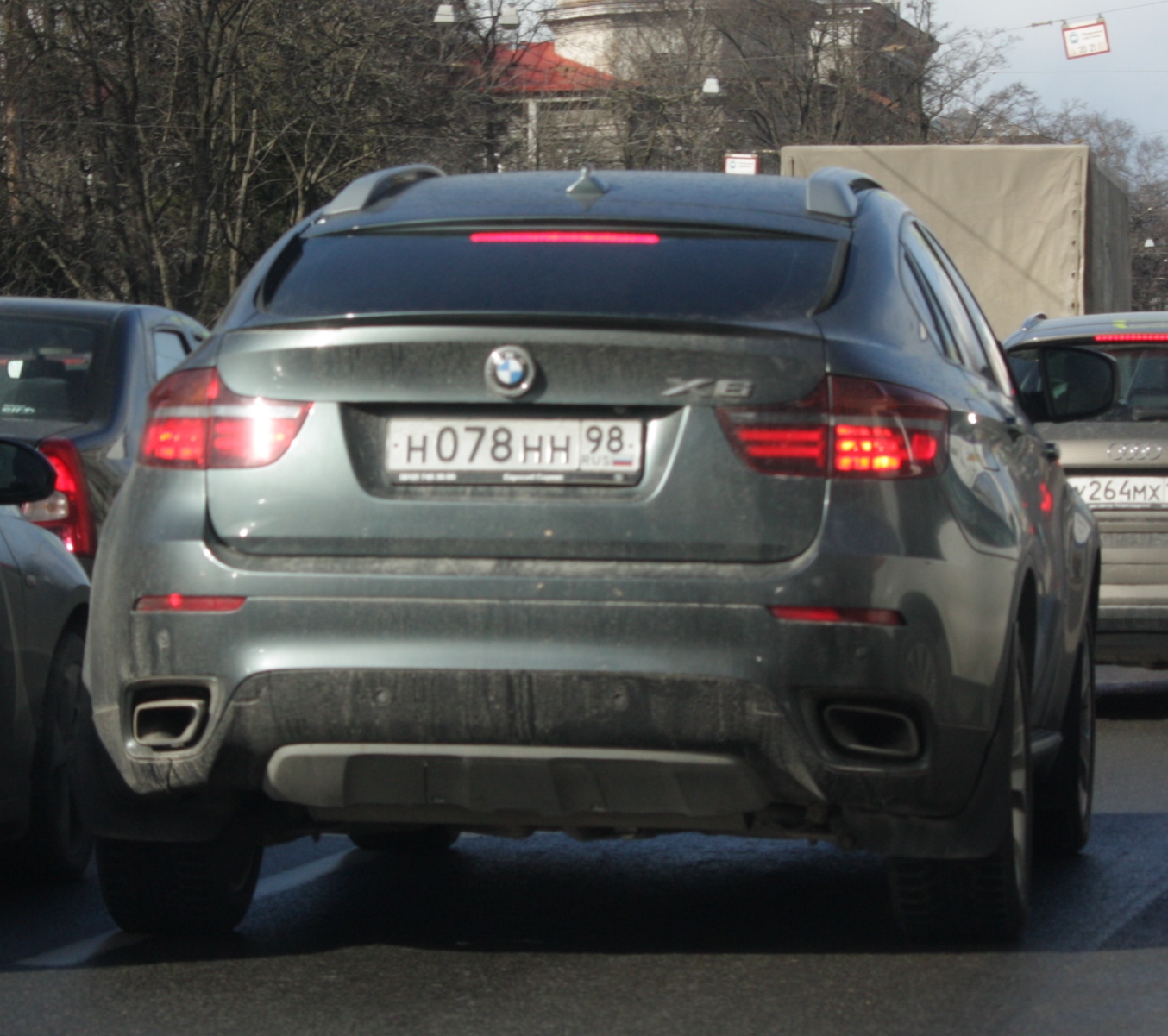 н 078 нн 98, BMW X6 1st gen (E71), 2008–2014
