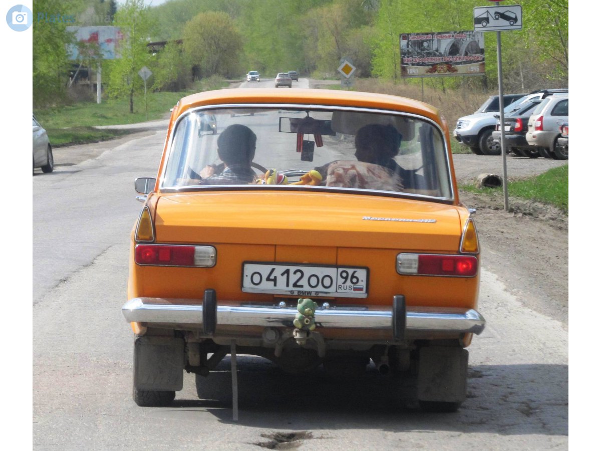 о 412 оо 96, Izh Москвич-408/412 (Moskvich-408/412) 412ИЭ, 1970–1982