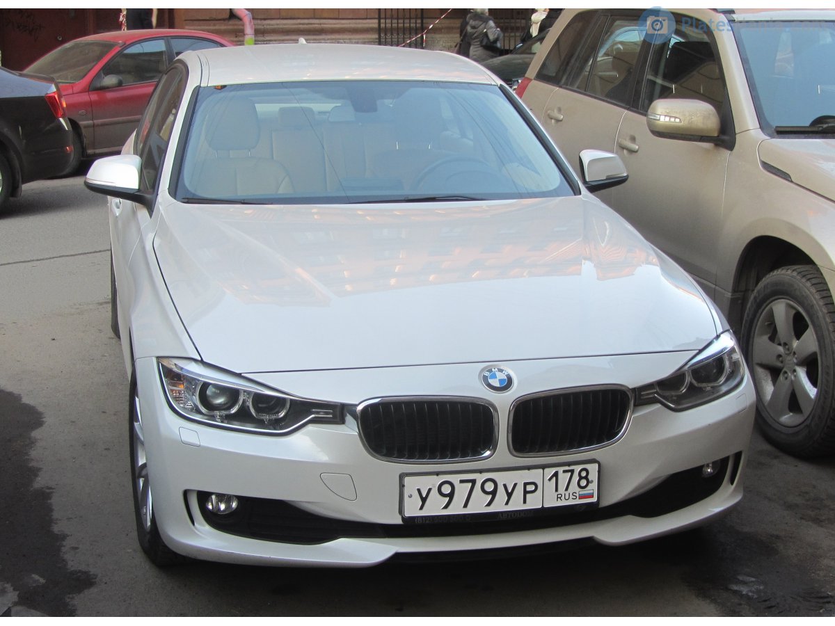 у 979 ур 178, BMW 3 Series 6th gen Sedan (F30/F35), 2011–2019