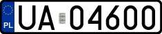 License plates of Poland, Military