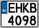 License plate of Bulgaria, Cars