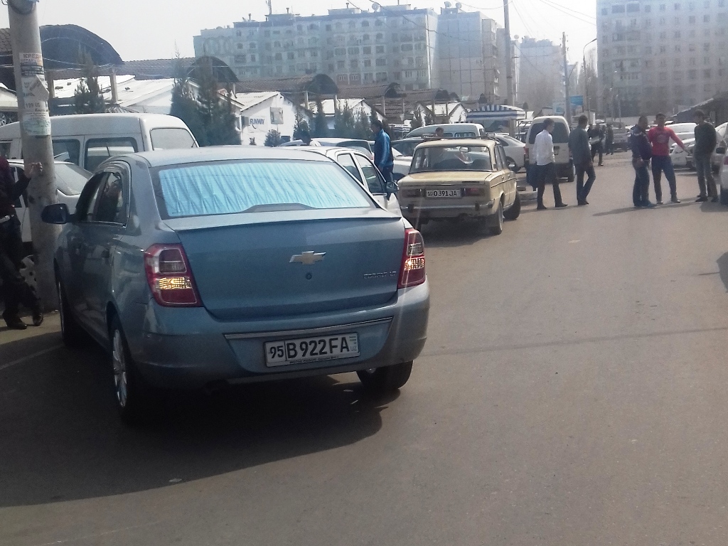 95 B 922 FA, Chevrolet Cobalt 2nd gen (Gamma II; CIS- and LATAM-market), 2011–2016 (–present for CIS-market)