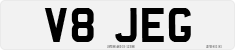 License plate of the United Kingdom, 1983 year system