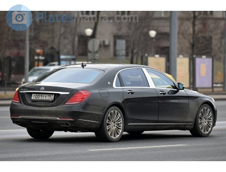 т001тт197, Mercedes-Benz S-Klasse