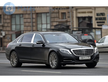 т001тт197, Mercedes-Benz S-Klasse