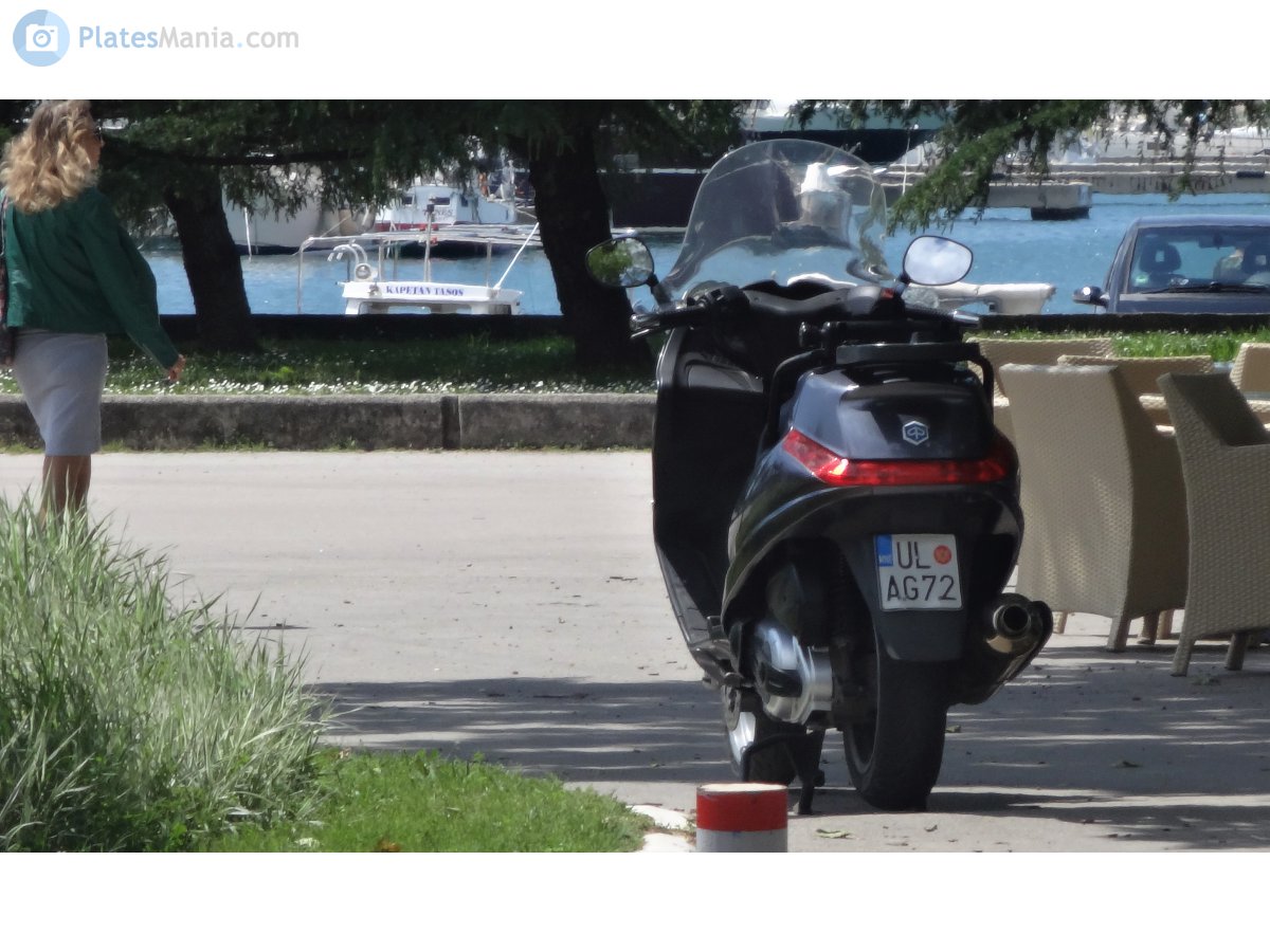 UL AG72, Piaggio XEvo 