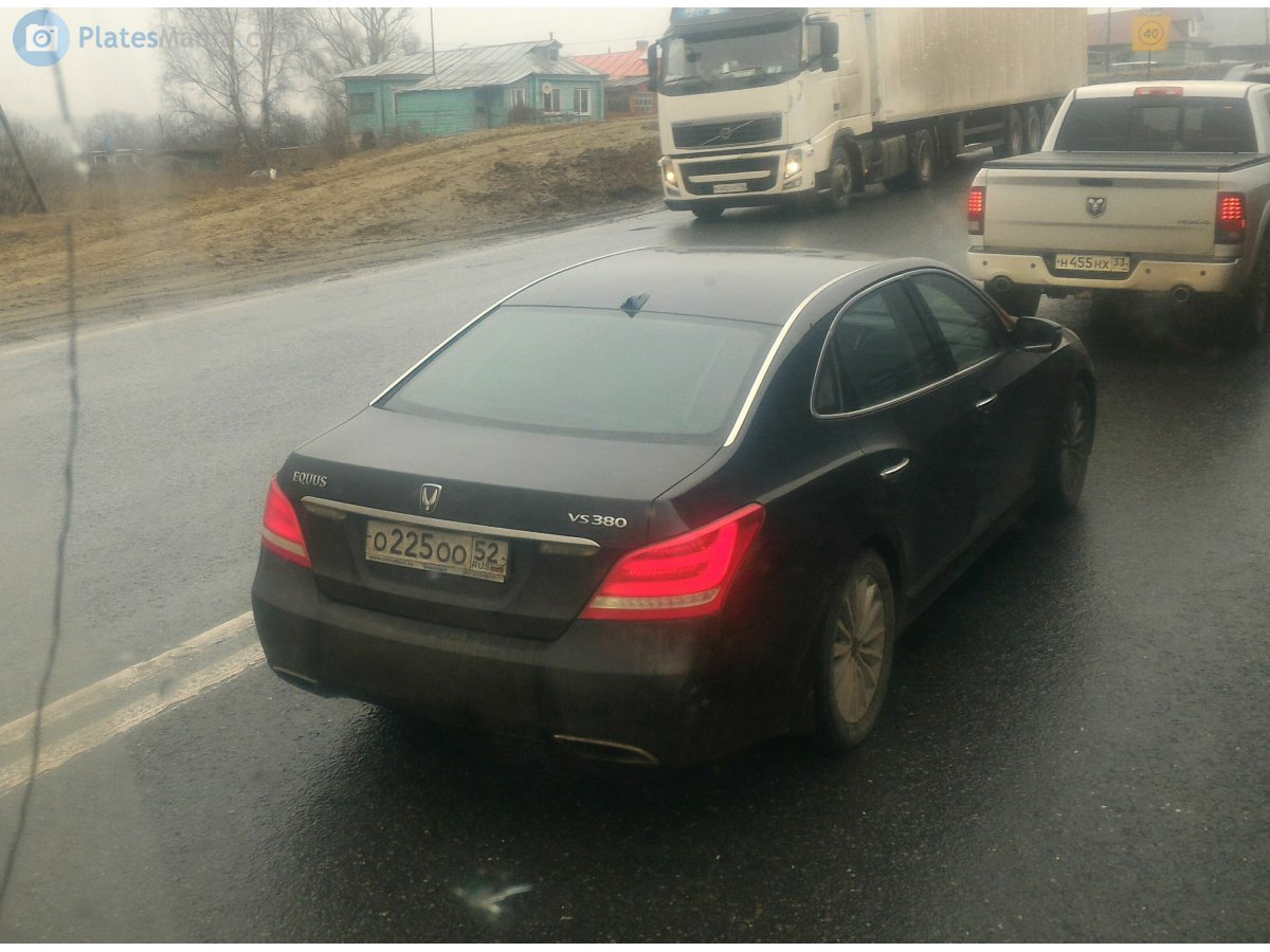 о 225 оо 52, Hyundai Equus 2nd gen (VI), 2009–2016