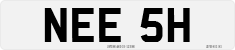 License plate of the United Kingdom, 1963 year system