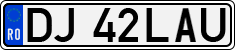 License plate of Romania, Regular plates