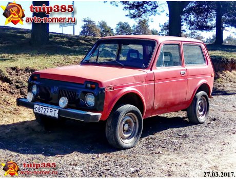 о 8727 РТ, Lada (VAZ) 2121 Нива