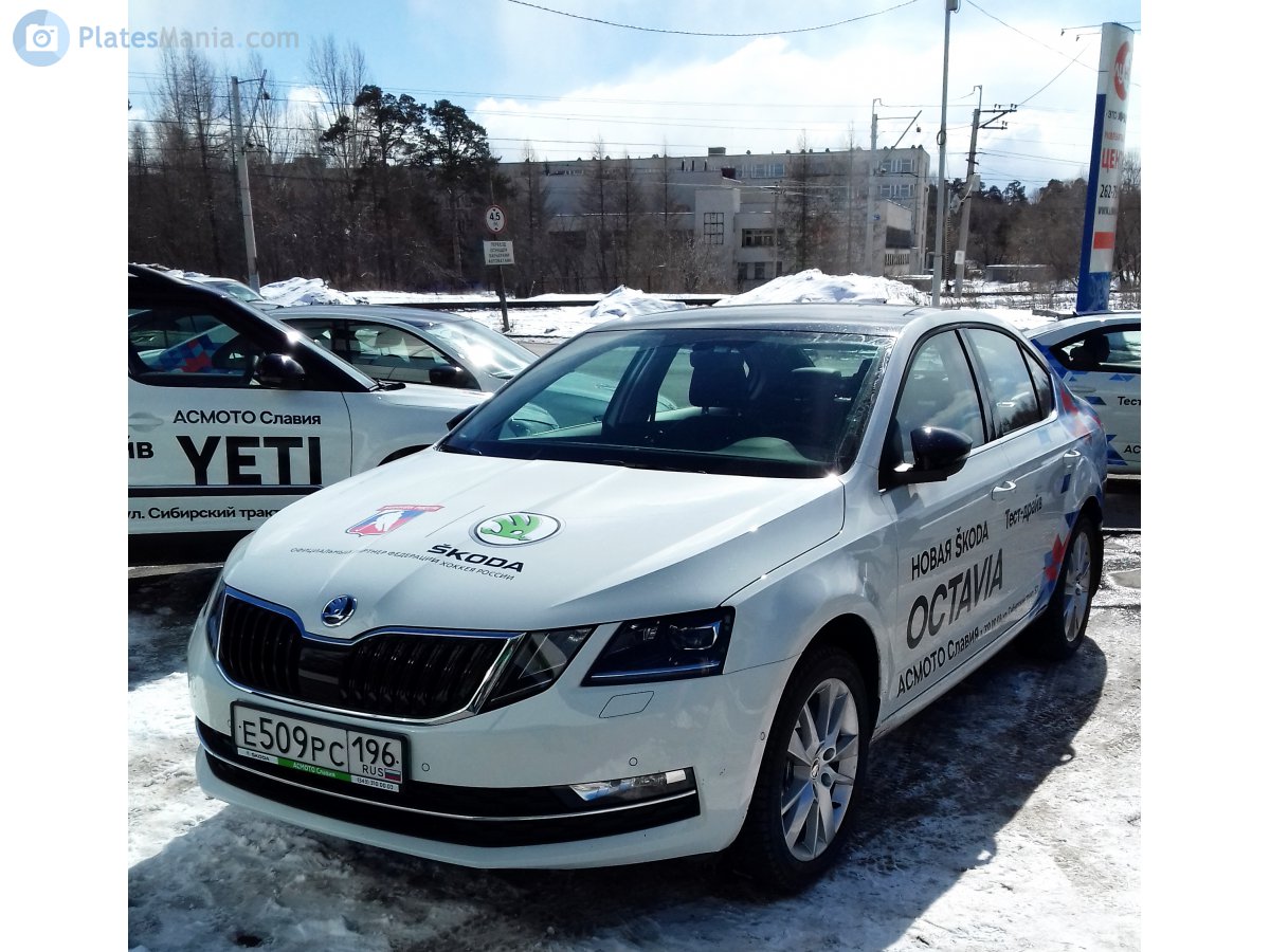 е 509 рс 196, Skoda Octavia 3rd gen Liftback (A7/5E3), facelift, 2017–2022 (–2023 for CN-market)