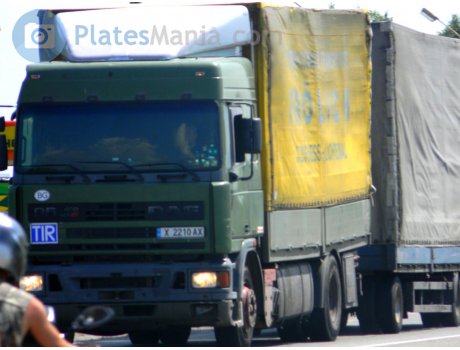 X 2210 AX, DAF 95