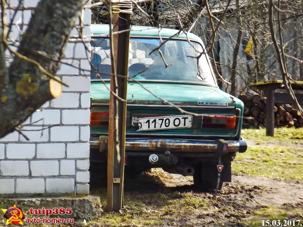 о 1170 ОТ, Lada (VAZ) 2106 Жигули (1300/ 1500 /1600), 1976–2006