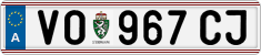 License plate of Austria, Regular plates