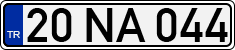 License plate of Turkey, Regular plates