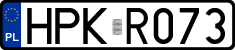 License plates of Poland, Authorities