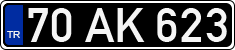 License plate of Turkey, Government and public administrations