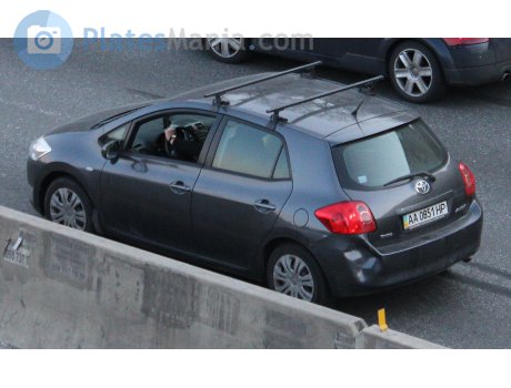 AA 0851 HP, Toyota Auris