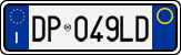 License plate of Italy, Cars (1994 year series)