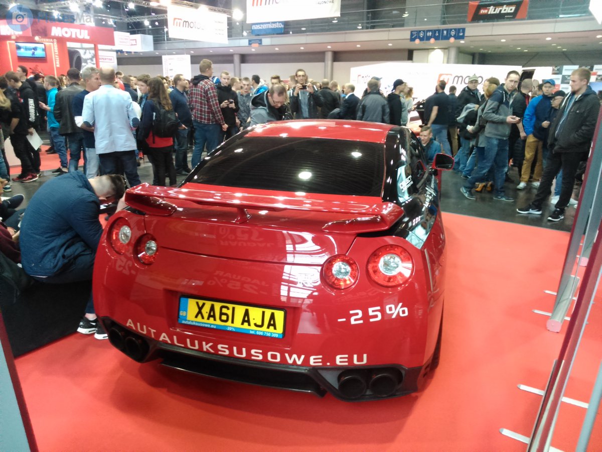 XA61AJA, License plate without vehicle 