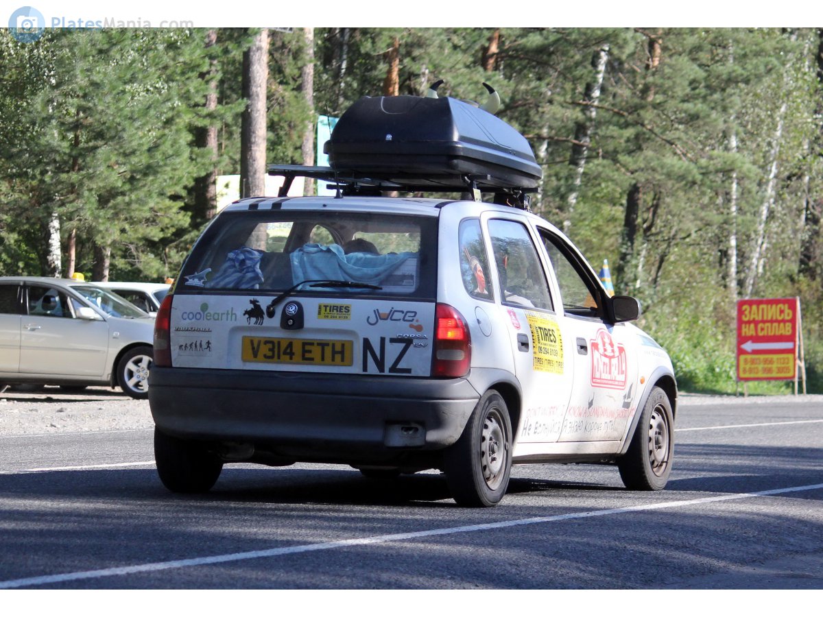 V314ETH, Vauxhall Corsa 1st gen 5-door Hatch (B; S93), 1993–2000