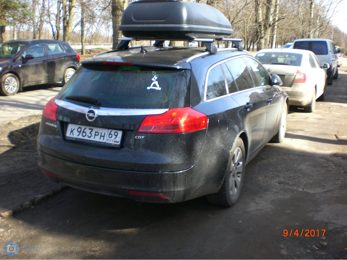 к 963 рн 69, Opel Insignia 