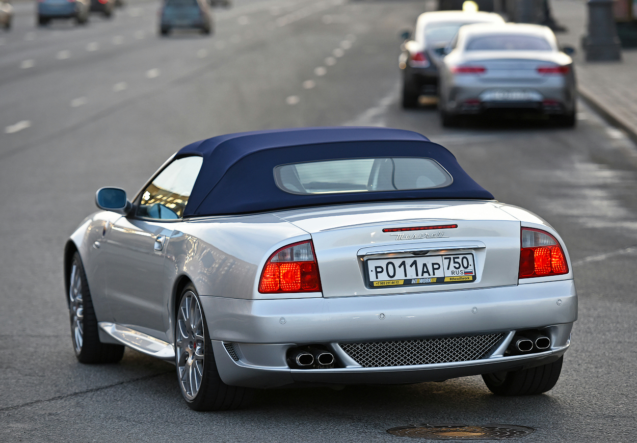 р 011 ар 750, Maserati Spyder 