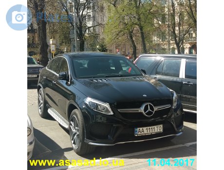 AA 1111 TO, Mercedes-Benz GLE-Klasse
