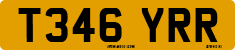 License plate of the United Kingdom, 1983 year system