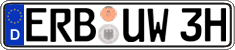 German license plate, Plates for oldtimers (type 