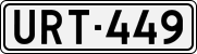 License plate of Finland, Cars
