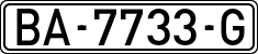 License plates of Spain, 1971 year series