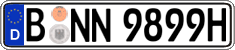 German license plate, Plates for oldtimers (type 