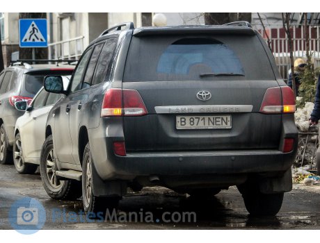 B 871 NEN, Toyota Land Cruiser