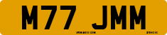License plate of the United Kingdom, 1983 year system