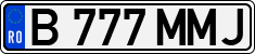 License plate of Romania, Regular plates
