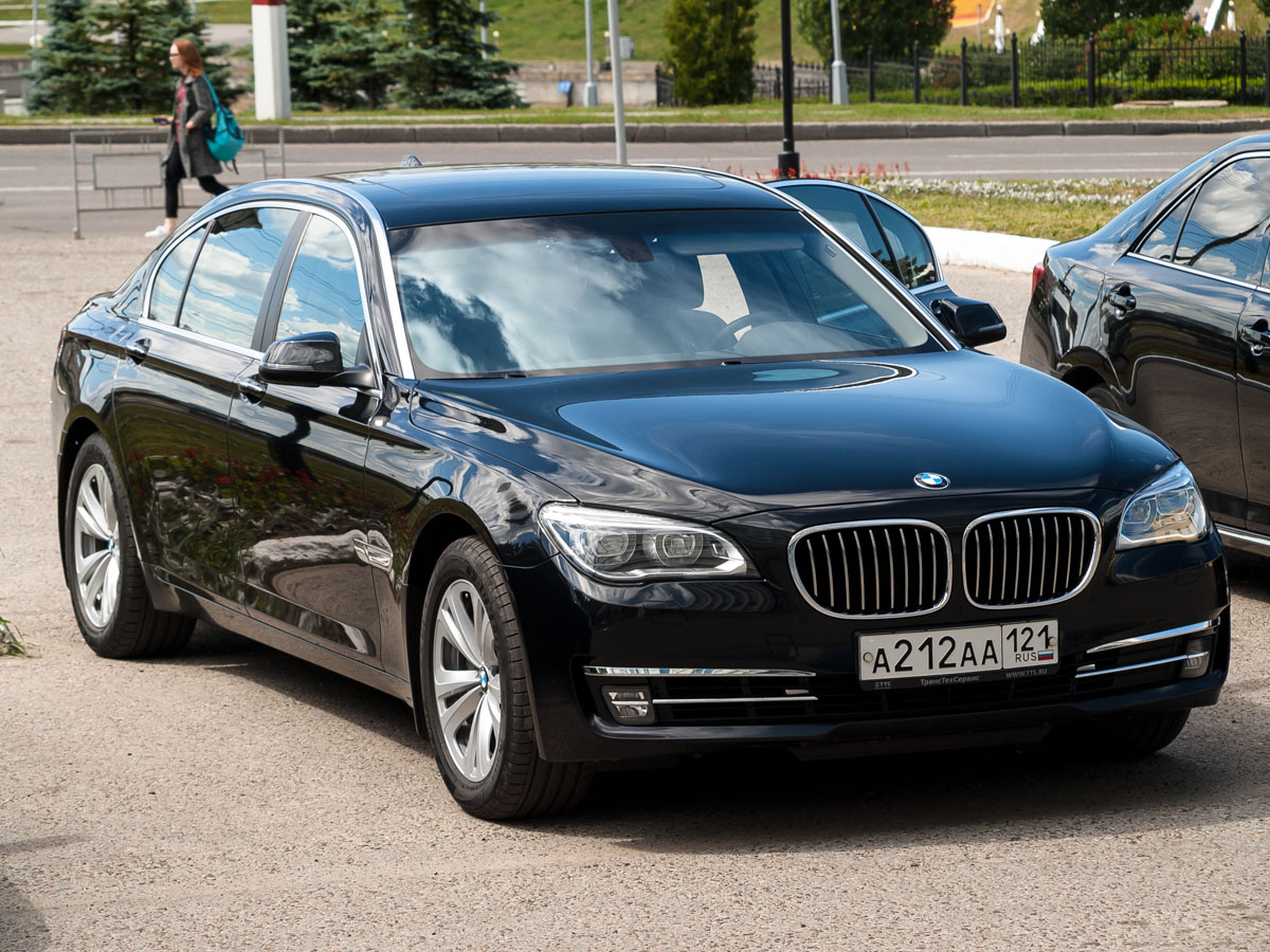а 212 аа 121, BMW 7 Series 5th gen (F01–F04), 2008–2015