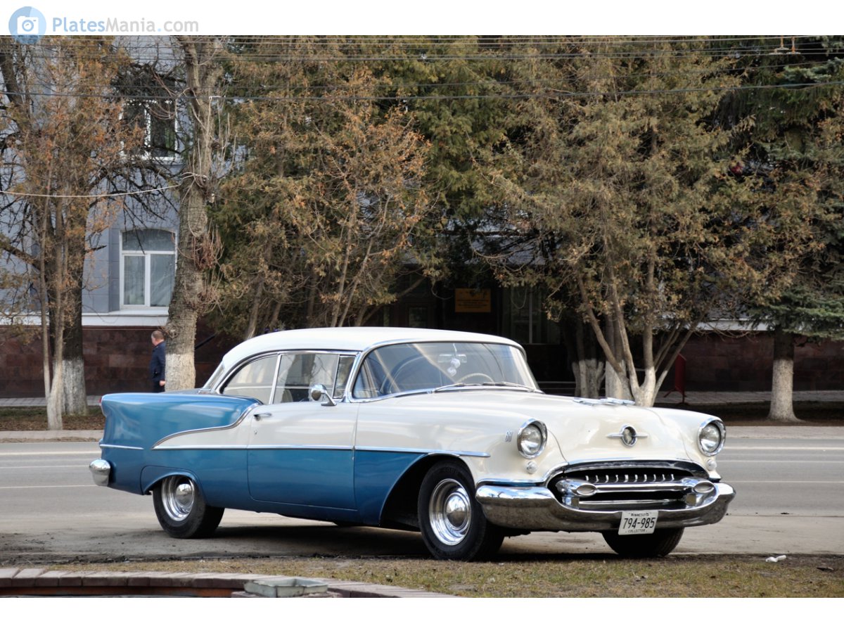 794-985, Oldsmobile 88 2nd gen 1954 2-door Sedan (3611; B-body), 1953–1954